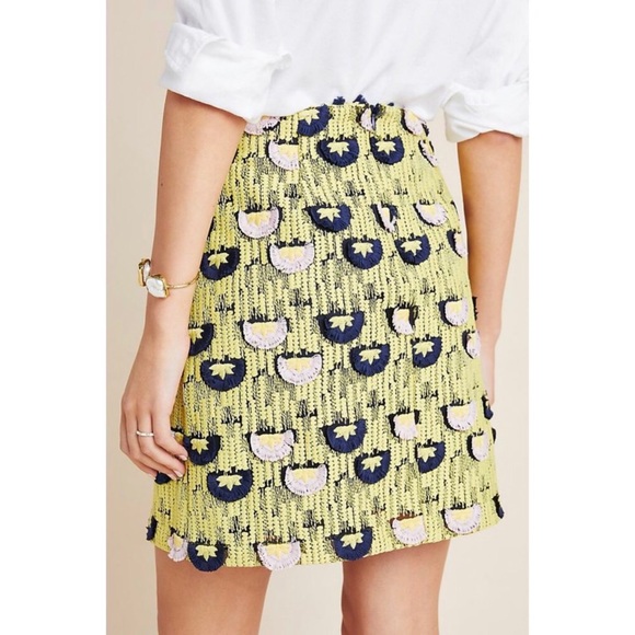 Anthropologie Hutch Loren Embroidered Mini Skirt - Picture 5 of 9